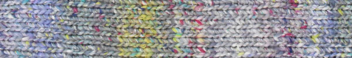 Close-up of a textured fabric with multicolor pattern