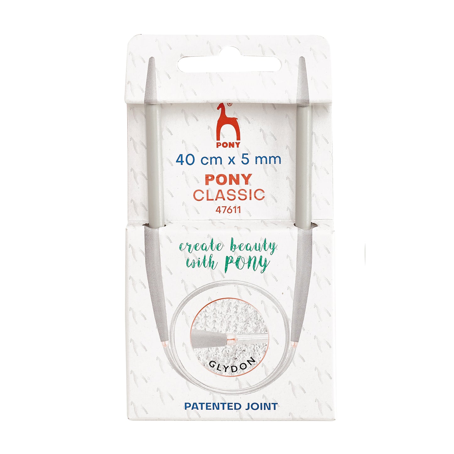 Pony 40cm Circular Knitting Needle