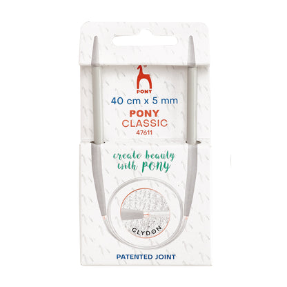 Pony 40cm Circular Knitting Needle