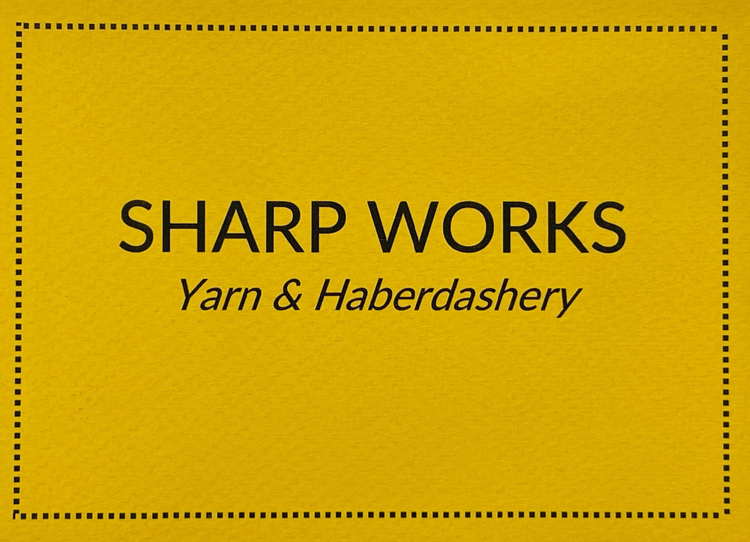 Sharp Works Gift Voucher